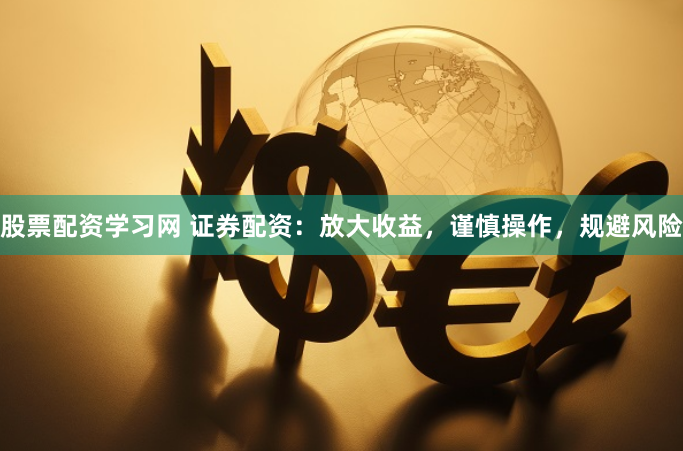 股票配资学习网 证券配资：放大收益，谨慎操作，规避风险